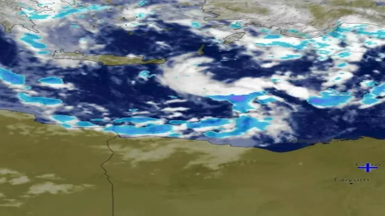 هل يمتد تأثير المنخفض الجوي المتعمق Jolina من سواحل ليبيا إلى مصر؟